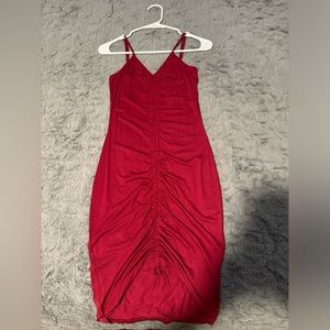 Drawstring Cami Dress
